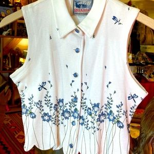 1970s Button Up Vest